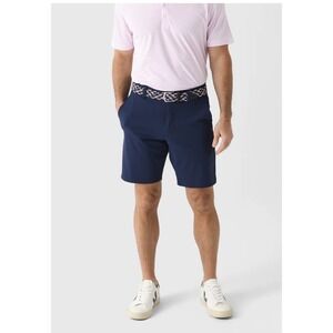 Johnnie-O Performance Lightweight‎ Tech Shorts Navy Blue 50